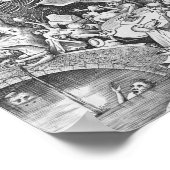 Gluttonie (Gula), de zeven hoofdzonden Poster (Hoek)