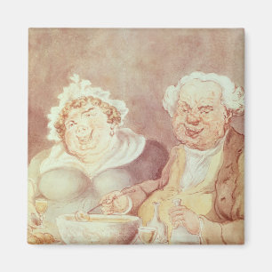 Gluttons, c.1800-05 magneet
