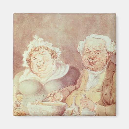 Gluttons, c.1800-05 magneet (Voorkant)