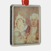 Gluttons, c.1800-05 metalen ornament (Rechts)