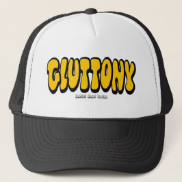 Gluttony Thick Logo Trucker Pet