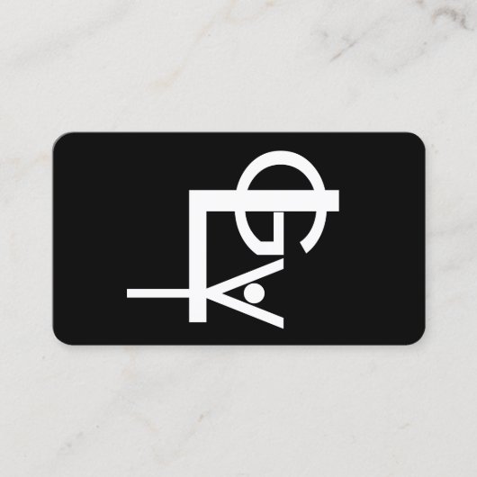 GLY Business Cards Visitekaartje (Voorkant)