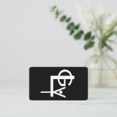 GLY Business Cards Visitekaartje (Staand voorkant)