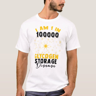 Glycogeen Storage Disease (GSD) - Bewustwording T-shirt