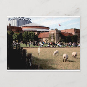 Glyndebourne Vintage Opera House Tuin Uitzicht Briefkaart