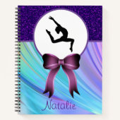 Glystics Glitter and Bow Notitieboek (Voorkant)