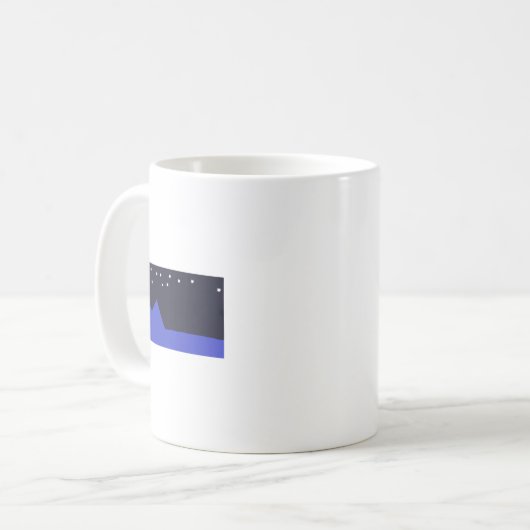 GM(3) Sticker Koffiemok (Voorkant links)