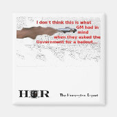 GM Bailout Magnet (Voorkant)