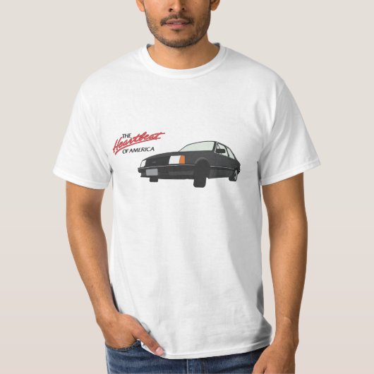 GM Chevette car T-shirt (Voorkant)