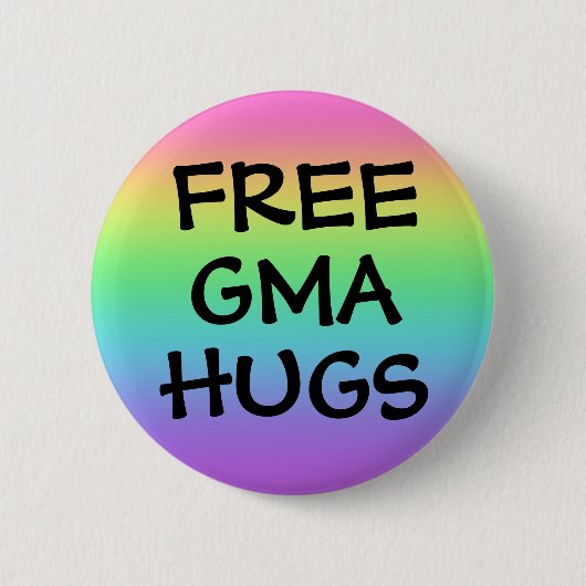 Gma Hugs Rainbow Button (Voorkant)