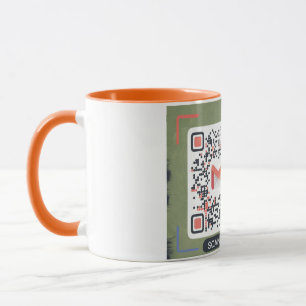 Gmail QR Code Coffee Mok - Scan Me voor Instant Em