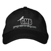 GMB basic geborduurd logo pet met dubbele steek (Voorkant)