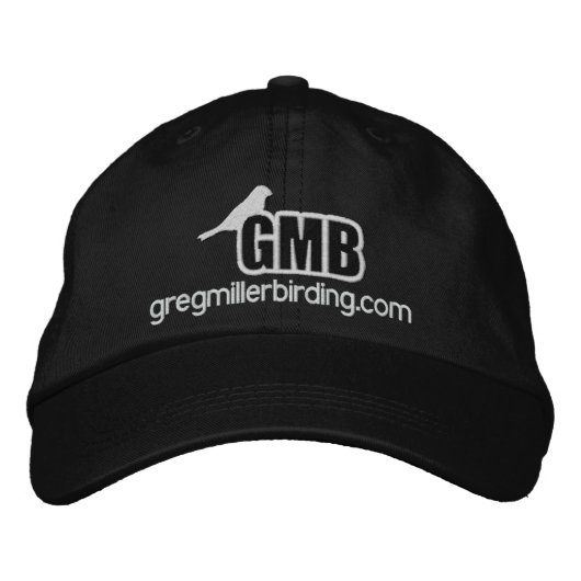 GMB basic geborduurd logo pet met dubbele steek (Voorkant)