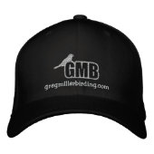 GMB logo flexfit wol blend pet (Voorkant)