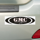 GMC-Bumpersticker Bumpersticker (Op auto)