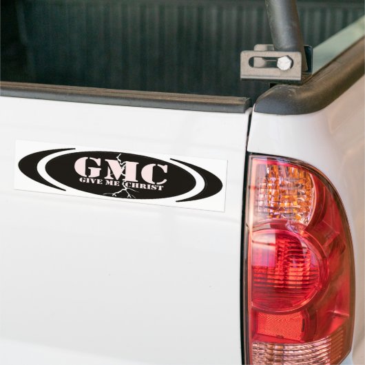 GMC-Bumpersticker Bumpersticker (Op Truck)
