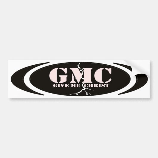 GMC-Bumpersticker Bumpersticker (Voorkant)