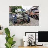 GMC HEAVY RECTY 1941 TRUCK POSTER (Thuiskantoor)