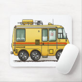 GMC Motor Home RV Mousepad Muismat (Met muis)