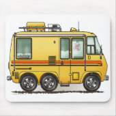 GMC Motor Home RV Mousepad Muismat (Voorkant)