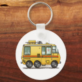 GMC Motor Home RV-Sleutelhanger Sleutelhanger (Voorkant)