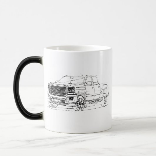 GMC Sierra HD 2015 Magische Mok (Links)