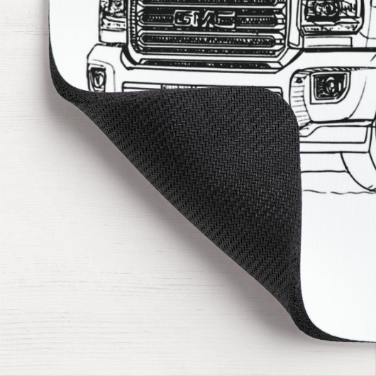 GMC Sierra HD 2015 Muismat (Hoek)