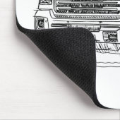 GMC Sierra HD ATX 2017 Muismat (Hoek)