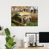 GMC Truck Poster (Thuiskantoor)