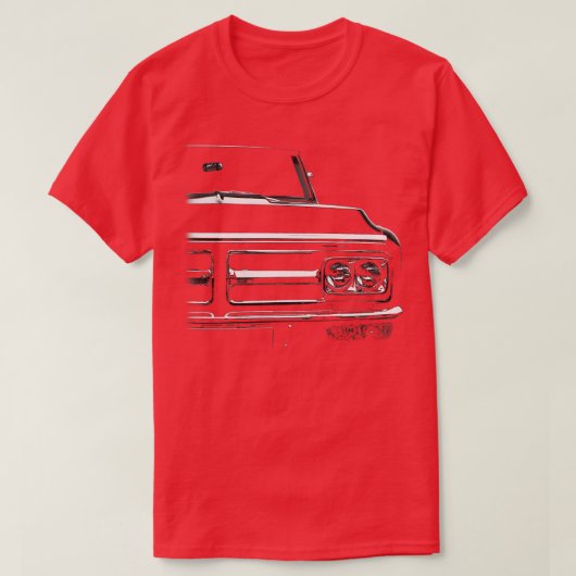 GMC vrachtwagen 1972 T-shirt (Design voorkant)