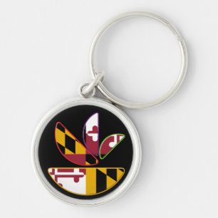 GMD FLAG LOGO SLEUTELHANGER