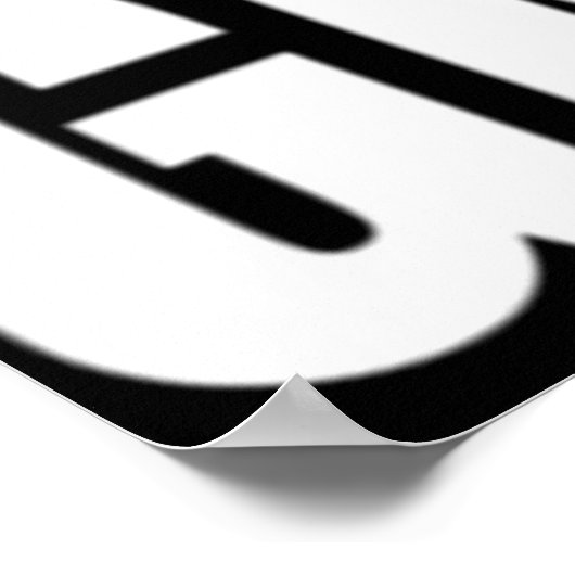 GME gamestop naar de moon Rocket Emoji Poster (Hoek)