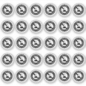 GMO Free Mini Natural Organic Food Packaging Label (Voorkant)