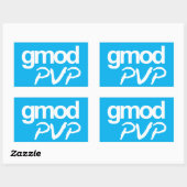 Gmod PVP-Sticker Rechthoekige Sticker (Vel)