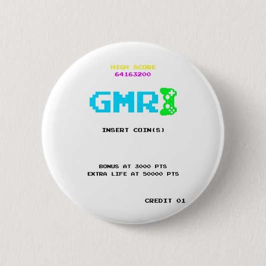 GMR RONDE BUTTON 5,7 CM (Voorkant)