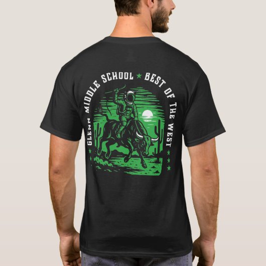 GMS Best in het Westen T-shirt (Achterkant)