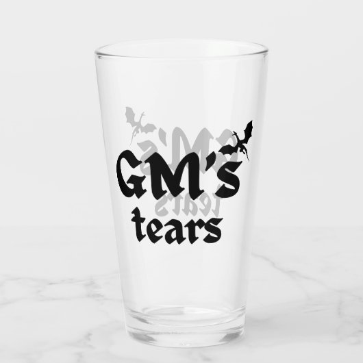 GM's Tears Dragon Glas (Achterkant)