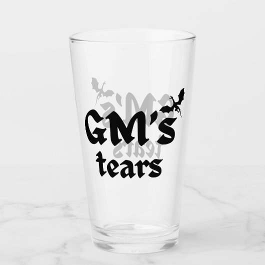 GM's Tears Dragon Glas (Voorkant)