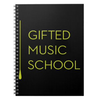 GMS zwarte notebook Notitieboek