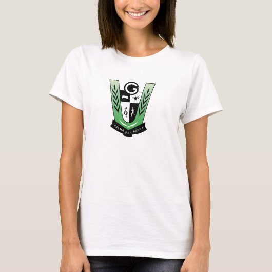 GMSS-dames Basic T-shirt (Voorkant)