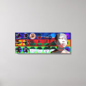 GMT 24 H Project Beethoven Psychedelische Lijsten Canvas Afdruk (Voorkant)