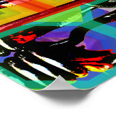 GMT 24 H Project Beethoven Psychedelische Lijsten Poster (Hoek)