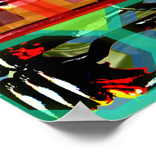 GMT 24 H Project Doll Key Psychedelic Lijsten P Poster (Hoek)