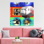 GMT 24 H Project Doll Key Psychedelic Lijsten S Canvas Afdruk (Insitu (Woonkamer))