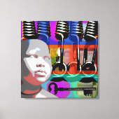 GMT 24 Heures Project Doll Pop Psychedelic Lijst S Canvas Afdruk (Voorkant)