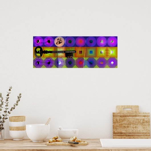 GMT 24H Project Key Beethoven Pop Lijsten Poster (Keuken)