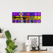 GMT 24H Project Key Beethoven Pop Lijsten Poster (Thuiskantoor)