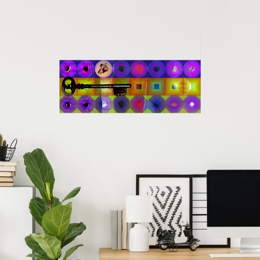 GMT 24H Project Key Beethoven Pop Lijsten Poster (Thuiskantoor)