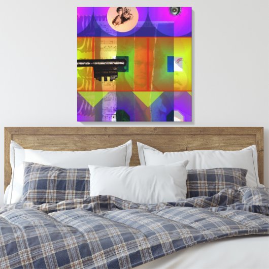 GMT 24H Project Key Beethoven Pop Lijsten S Canvas (Insitu (Slaapkamer))