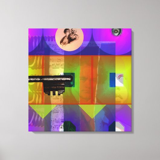 GMT 24H Project Key Beethoven Pop Lijsten S Canvas Afdruk (Voorkant)